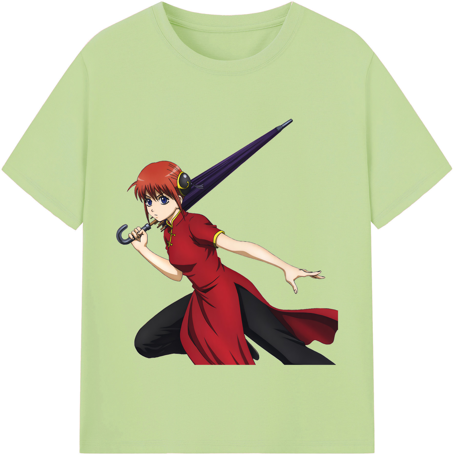（画像用） ぎんたま 坂田銀時（さかたぎんとき） 神楽 志村新八（しむら しんぱち） GINTAMA Sakata Gintoki Kagura Shimura Shinpachi 綿100％半袖Tシャツ（フロントプリント）